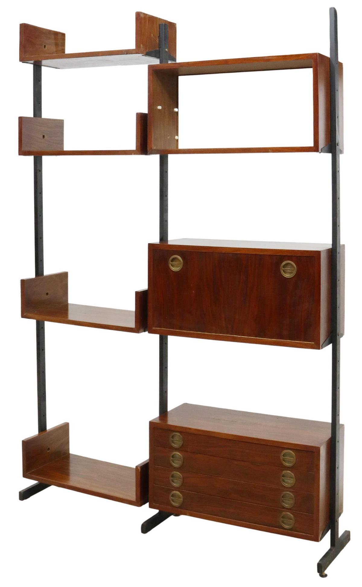 ITALIAN MID-CENTURY MODERN TWO-UNIT BOOKCASE (1 of 3)