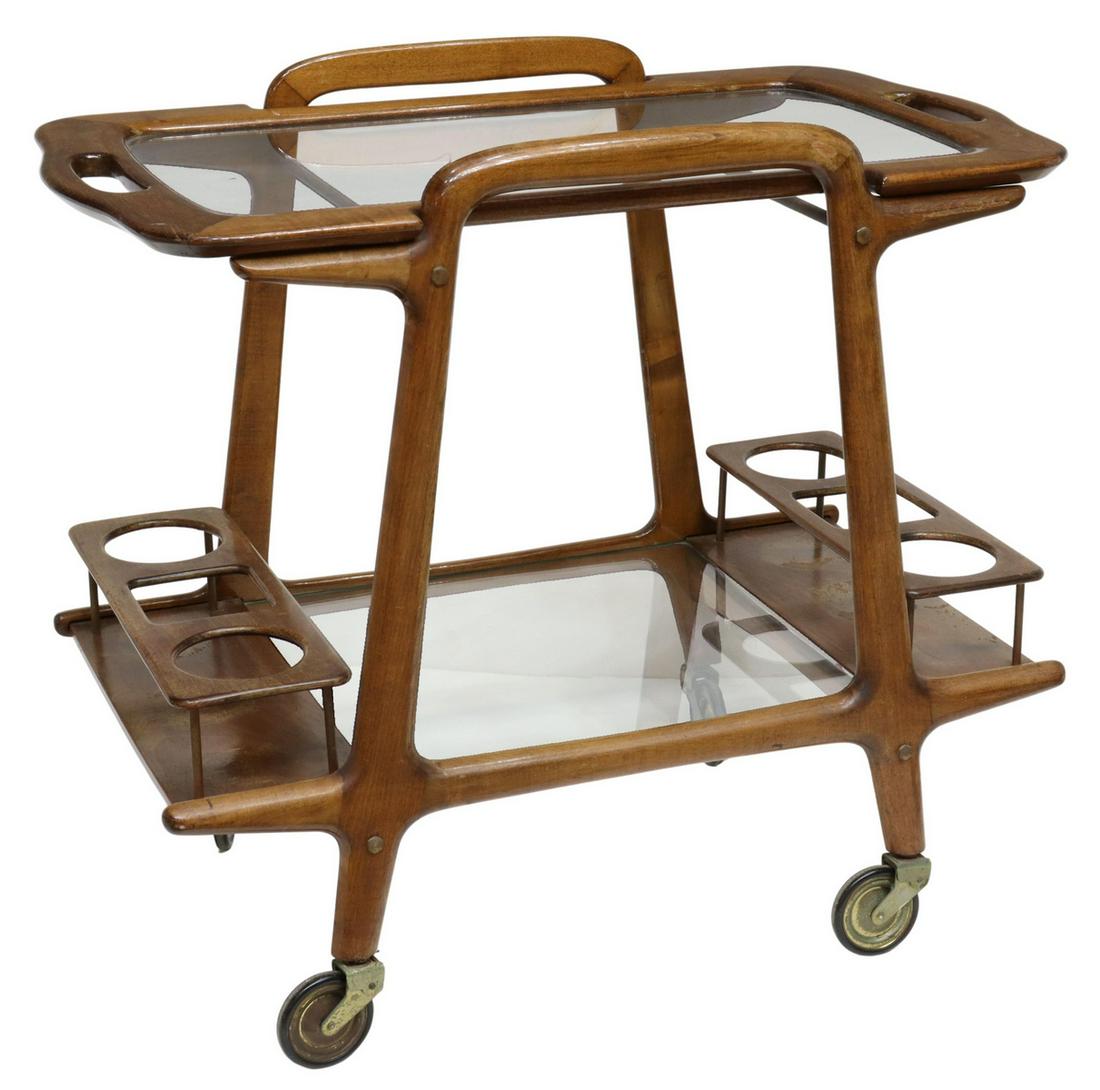 ICO PARISI DE BAGGIS MID-CENTURY SERVICE BAR CART (1 of 4)