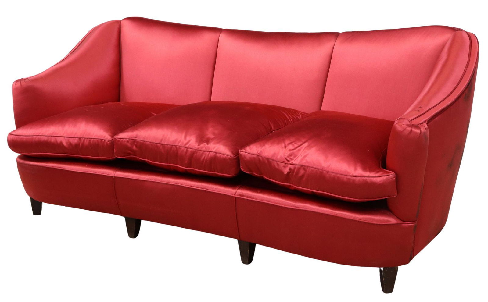 GIO PONTI CASA E GIARDINO MID-CENTURY 3-SEAT SOFA (1 of 3)