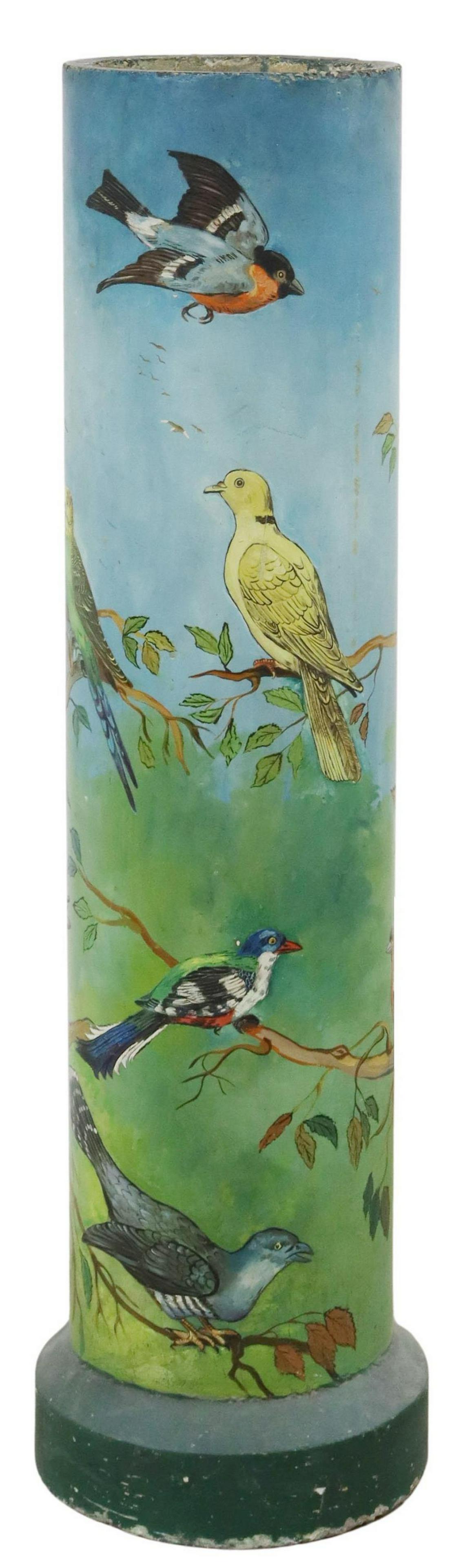 PAINTED CAST CONCRETE ARCHITECTURAL, BIRDS (1 of 4)