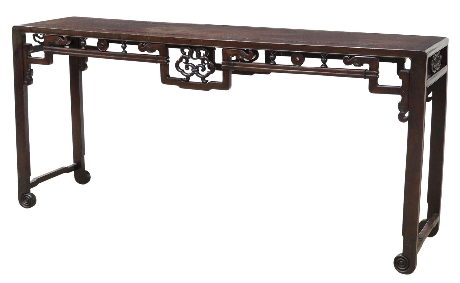 CHINESE CARVED ROSEWOOD ALTAR TABLE (1 of 4)