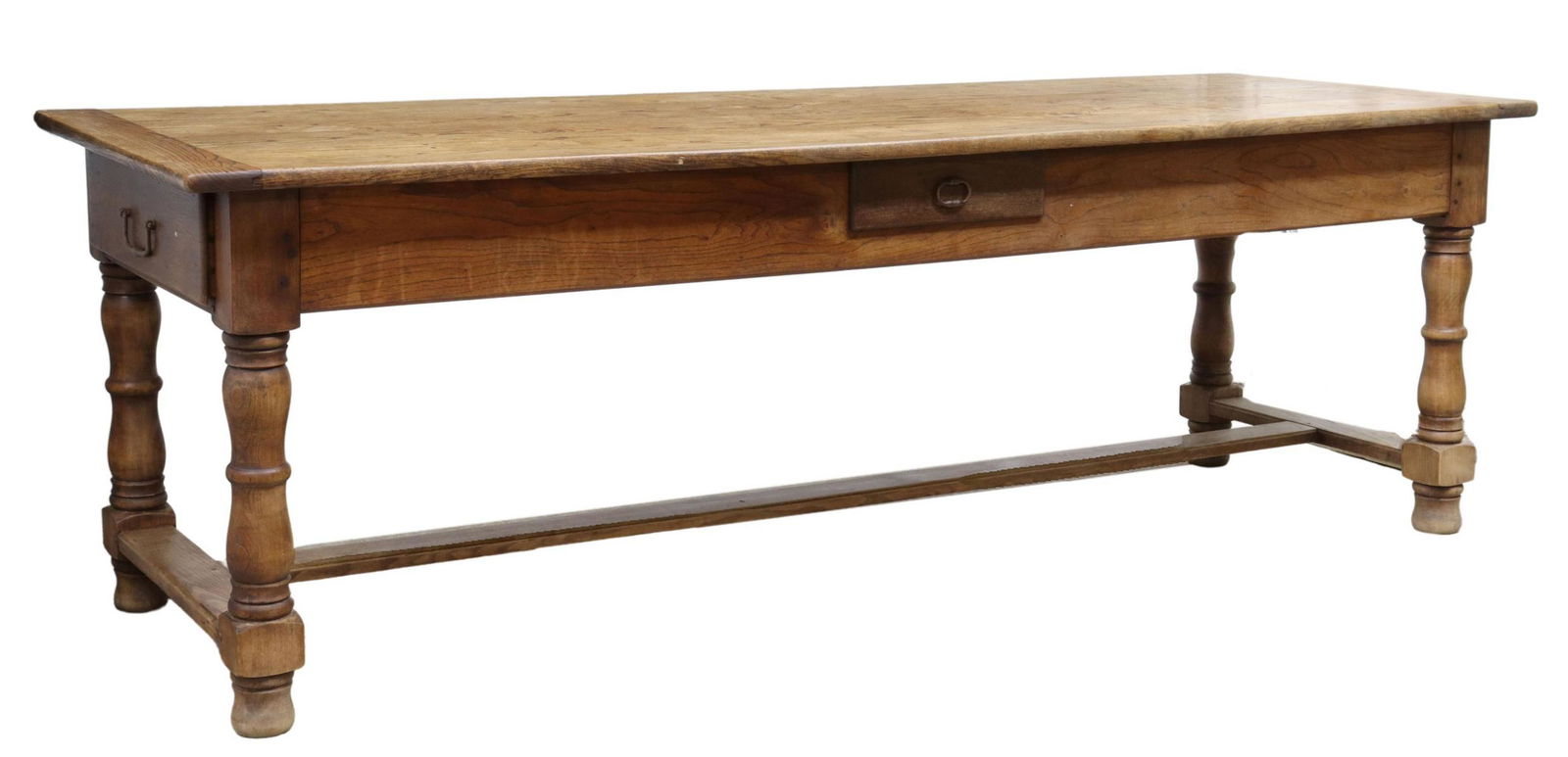 FRENCH PROVINCIAL FARMHOUSE TABLE, 96.75"L (1 of 6)