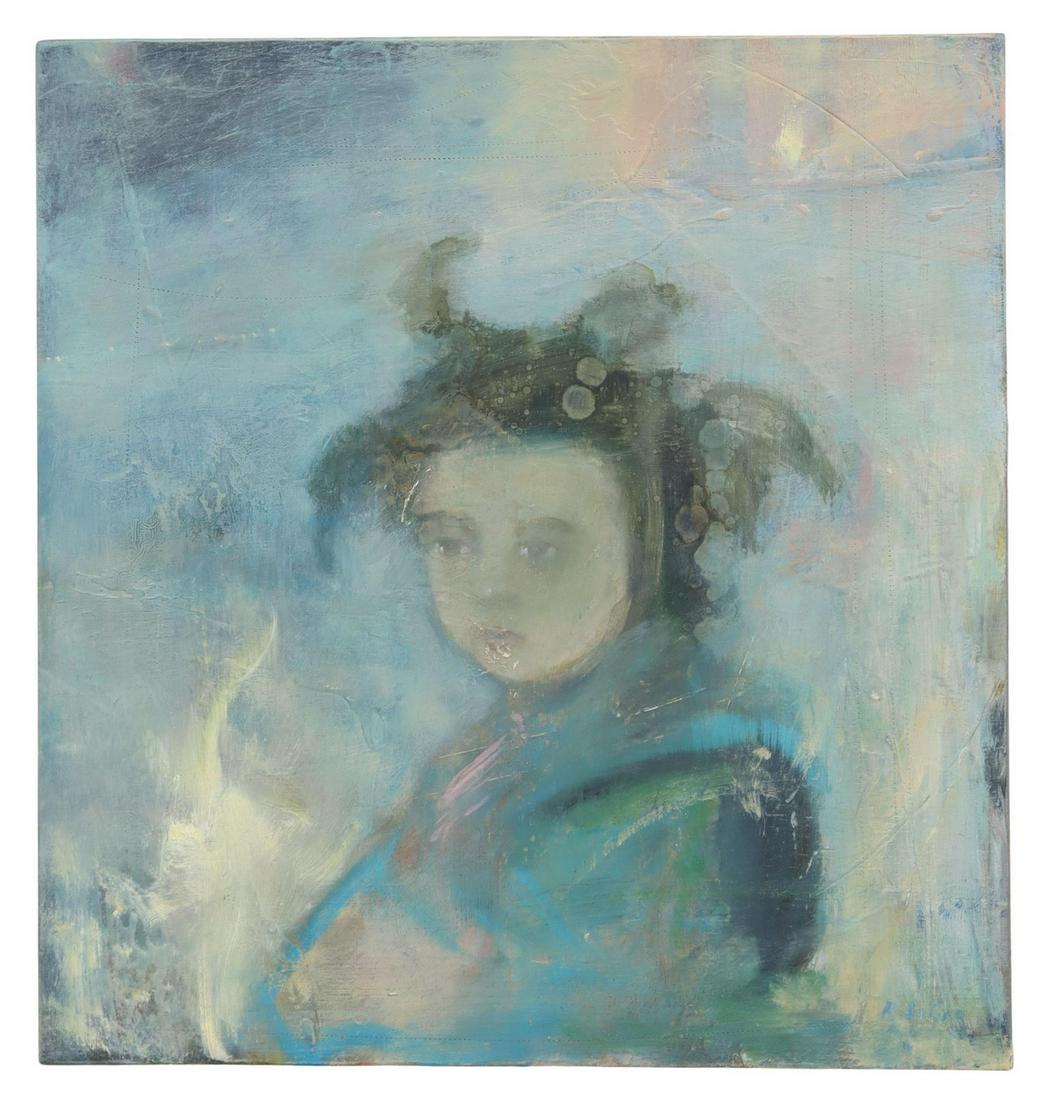 RANDALL LAGRO (NM, B.1958) 'THE YOUNG POET' (1 of 4)