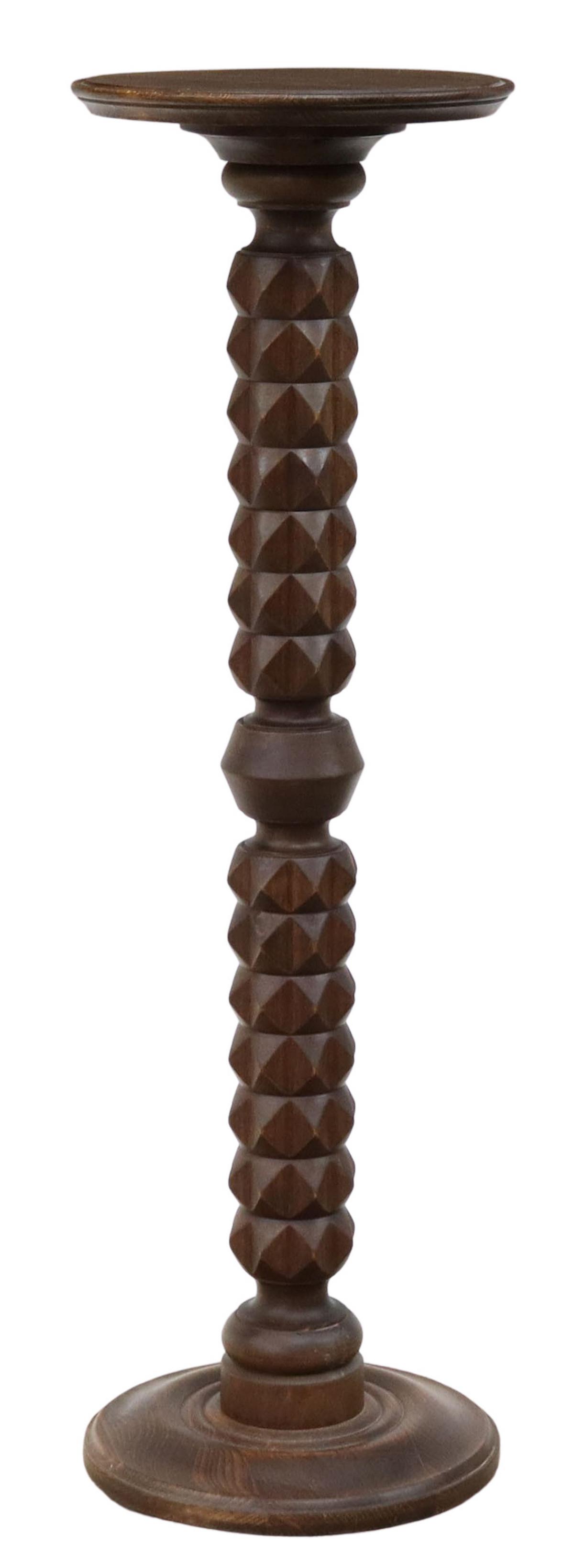 AMERICAN LATE VICTORIAN PEDESTAL PLANT STAND (1 of 3)