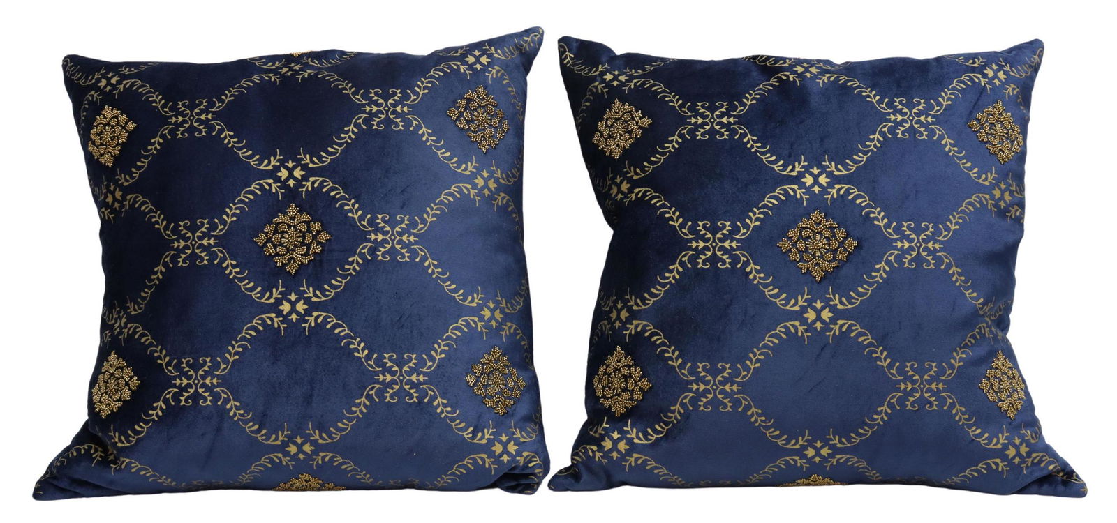 (2) DESIGNER LILI ALESSANDRA VELVET PILLOWS (1 of 2)