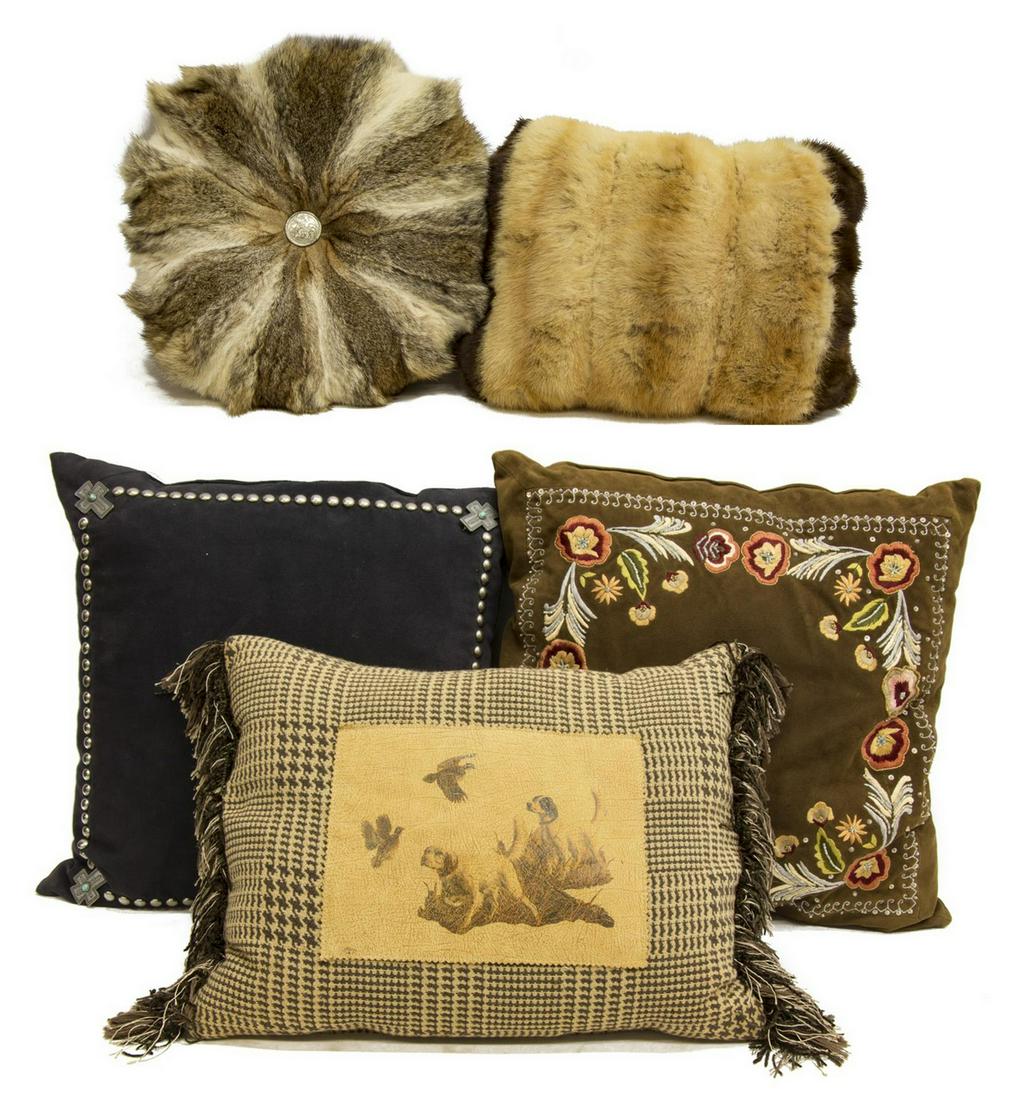 (5) DESIGNER DOUBLE D RANCH THROW PILLOWS (1 of 14)