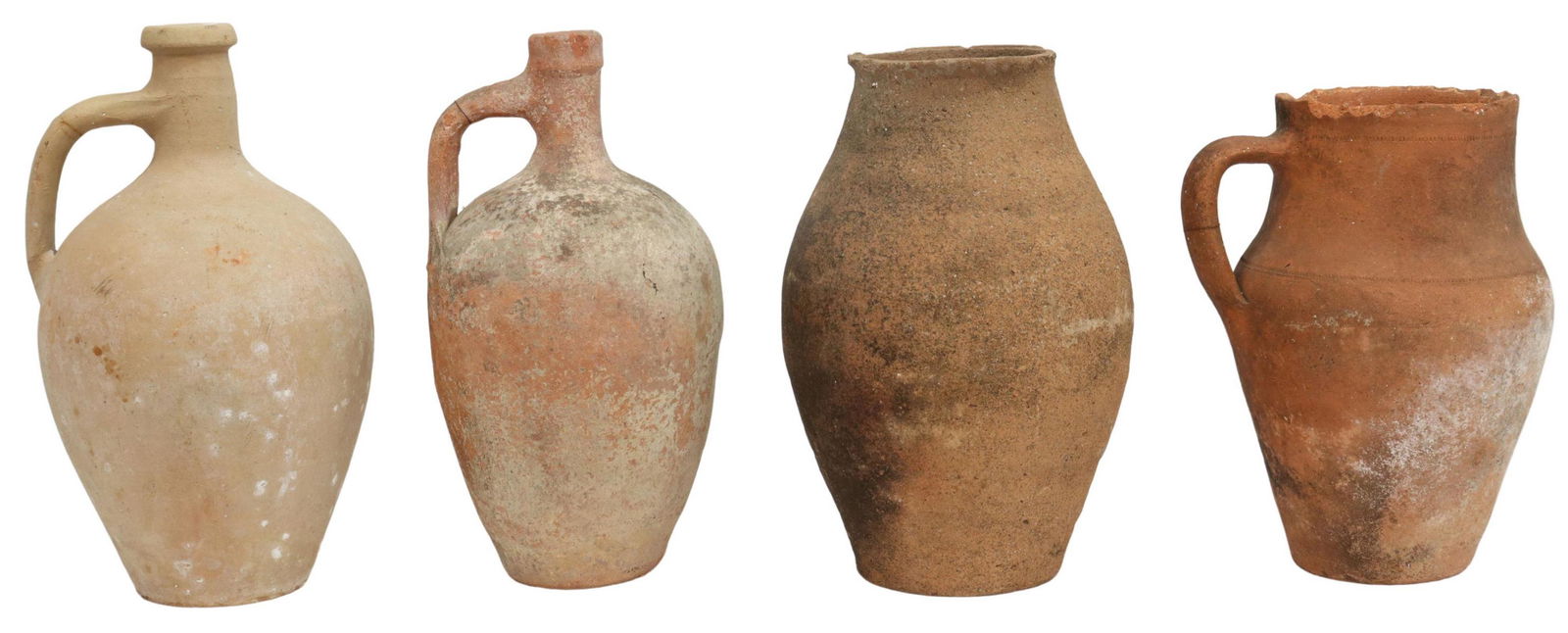 (4) COLLECTION OF EARTHENWARE JUGS (1 of 3)