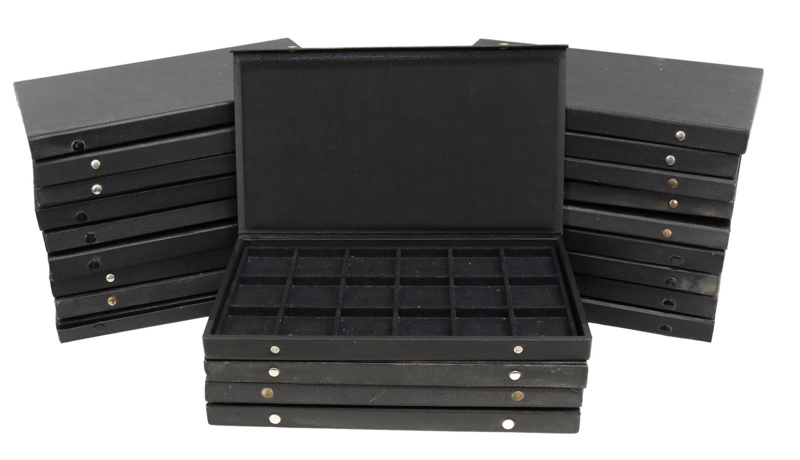 (22) POCKET WATCH COLLECTOR DISPLAY/ STORAGE CASES (1 of 3)