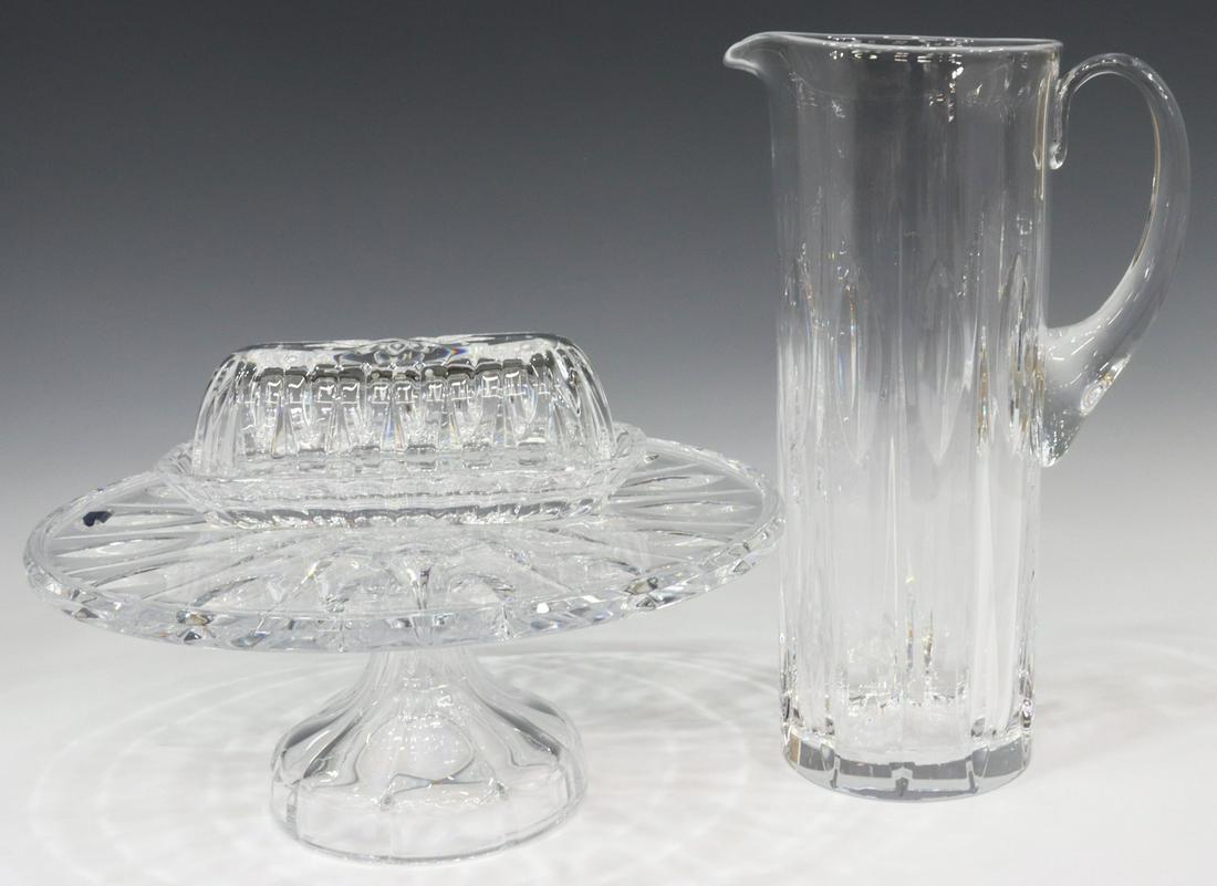 (3) MARQUIS WATERFORD 'SHERIDAN' CRYSTAL TABLEWARE (1 of 7)