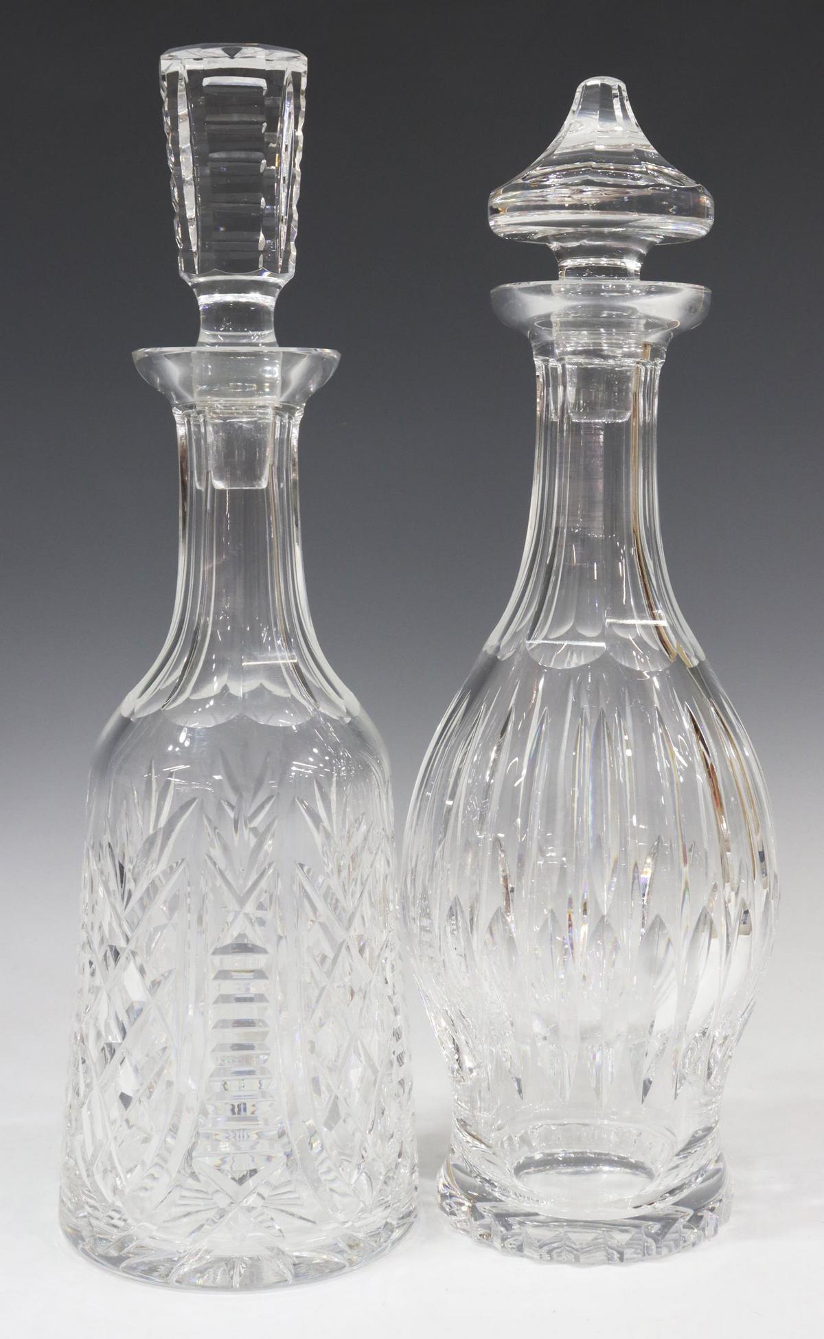 (2) WATERFORD CRYSTAL 'CARINA' & 'CLARE' DECANTERS (1 of 4)