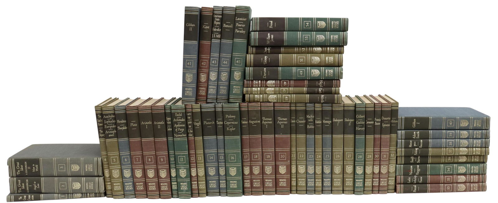 (53 VOLS) ENCYCLOPEDIA BRITANNICA 'GREAT BOOKS' (1 of 5)
