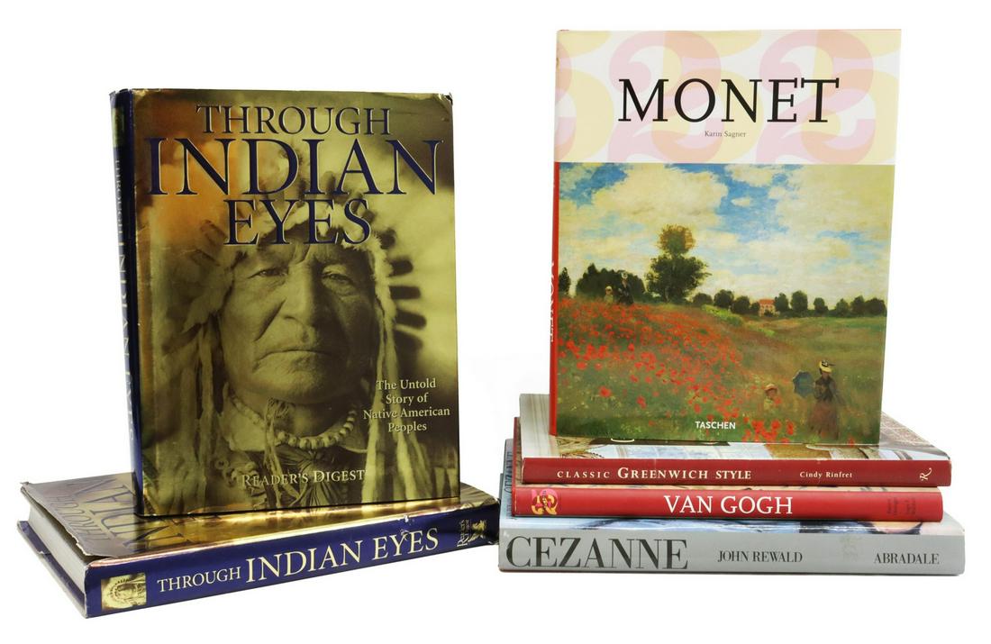 (6) BOOKS: ART, GREENWICH STYLE, NATIVE AMERICAN (1 of 5)