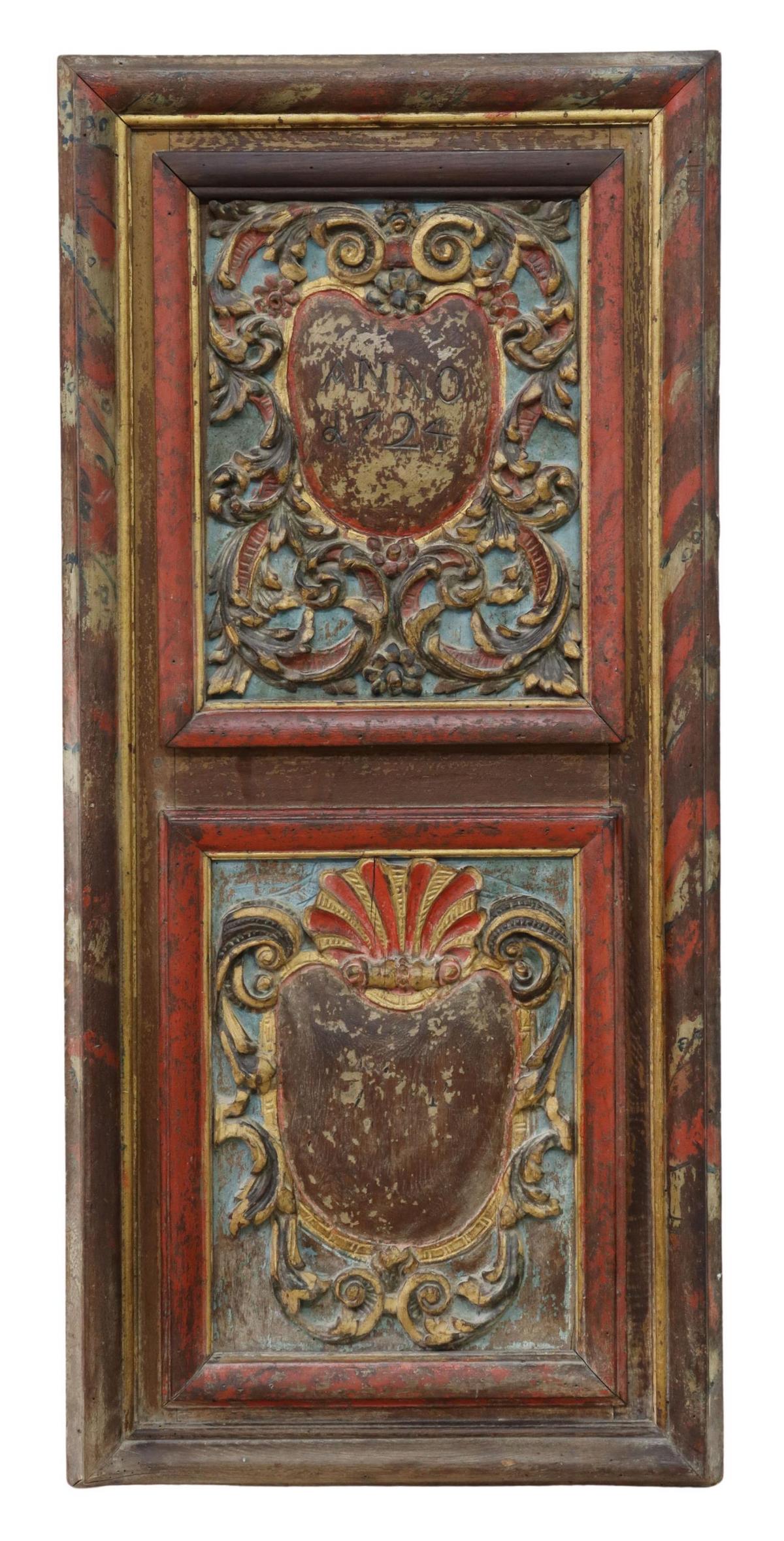 CONTINENTAL PAINTED ARCHITECTURAL DOOR PANEL (1 of 2)