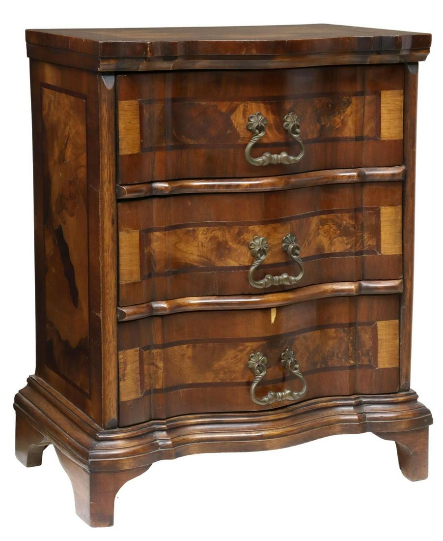 ITALIAN VENETIAN PATCHWORK BEDSIDE CABINET (1 of 5)