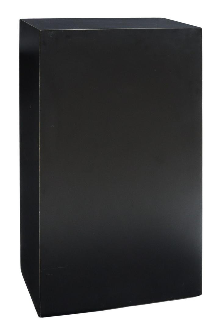 MODERN BLACK GALLERY PEDESTAL DISPLAY STAND (1 of 4)