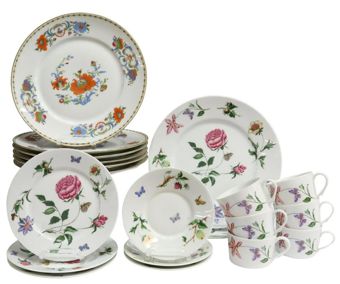 (20) FRENCH RAYNAUD LIMOGES PORCELAIN DINNERWARE (1 of 4)