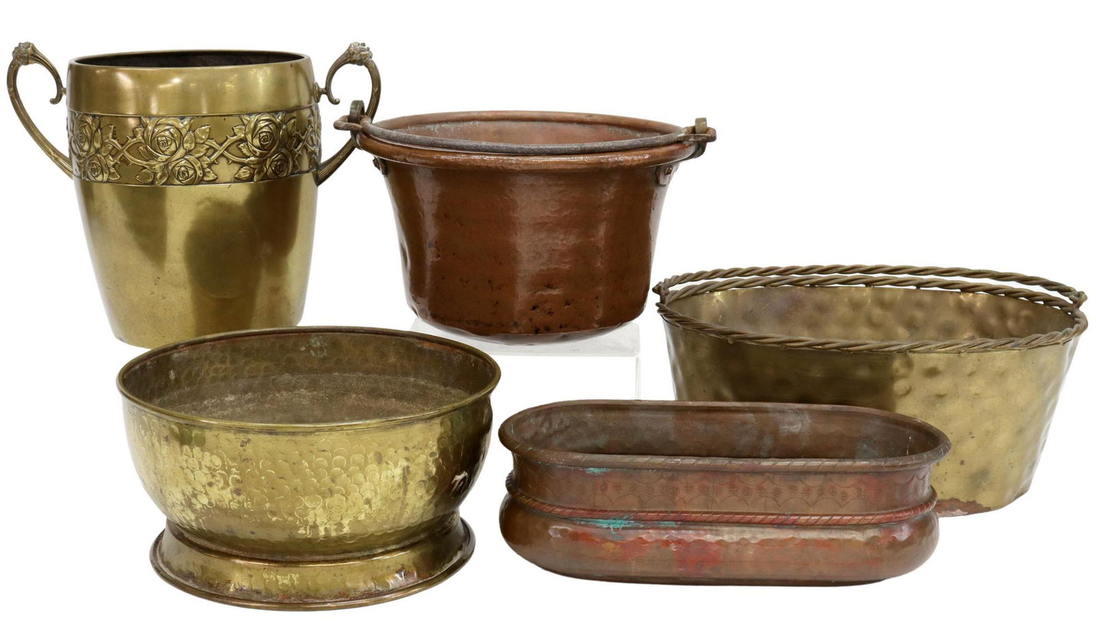 (5) CONTINENTAL COPPER & BRASS VESSELS (1 of 4)