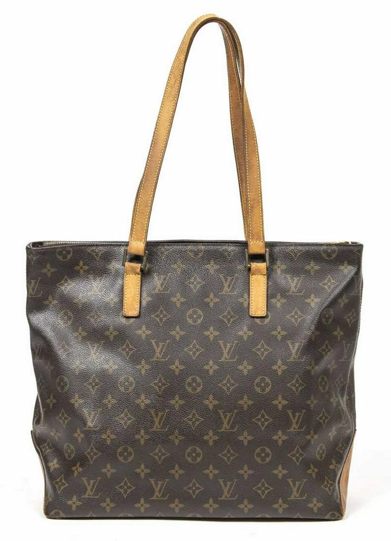 LOUIS VUITTON CABAS MEZZO MONOGRAM CANVAS TOTE BAG (1 of 7)