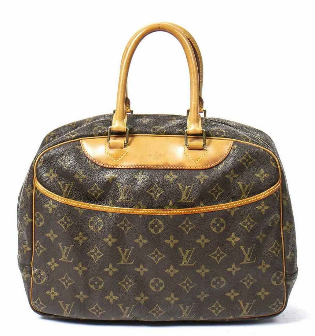 LOUIS VUITTON 'DEAUVILLE' MONOGRAM TRAVEL BAG (1 of 7)