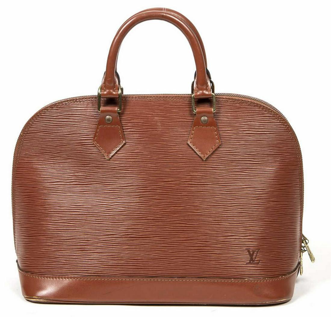 LOUIS VUITTON 'ALMA PM' EPI LEATHER HANDBAG (1 of 7)