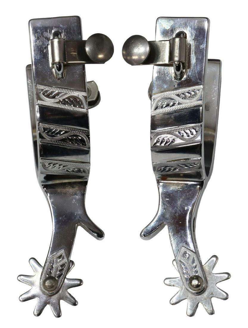 KELLY MARKED COWBOY SPURS (1 of 3)