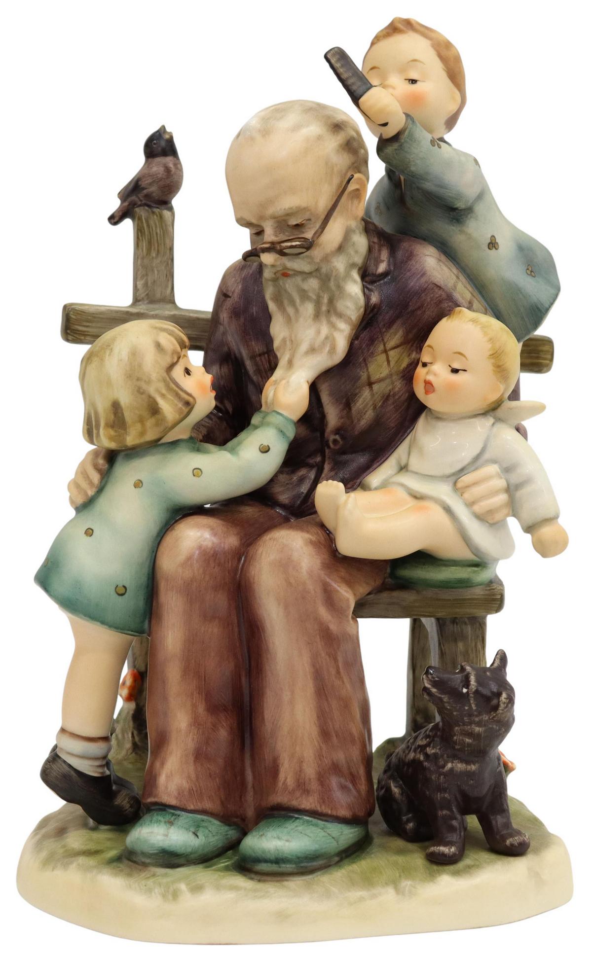 HUMMEL AT GRANDPA'S 621 EXCLUSIVE FIGURAL GROUP (1 of 6)