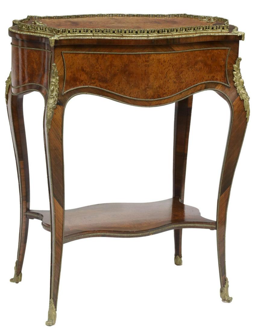 FRENCH NAPOLEON III JARDINIERE/ SEWING TABLE (1 of 5)