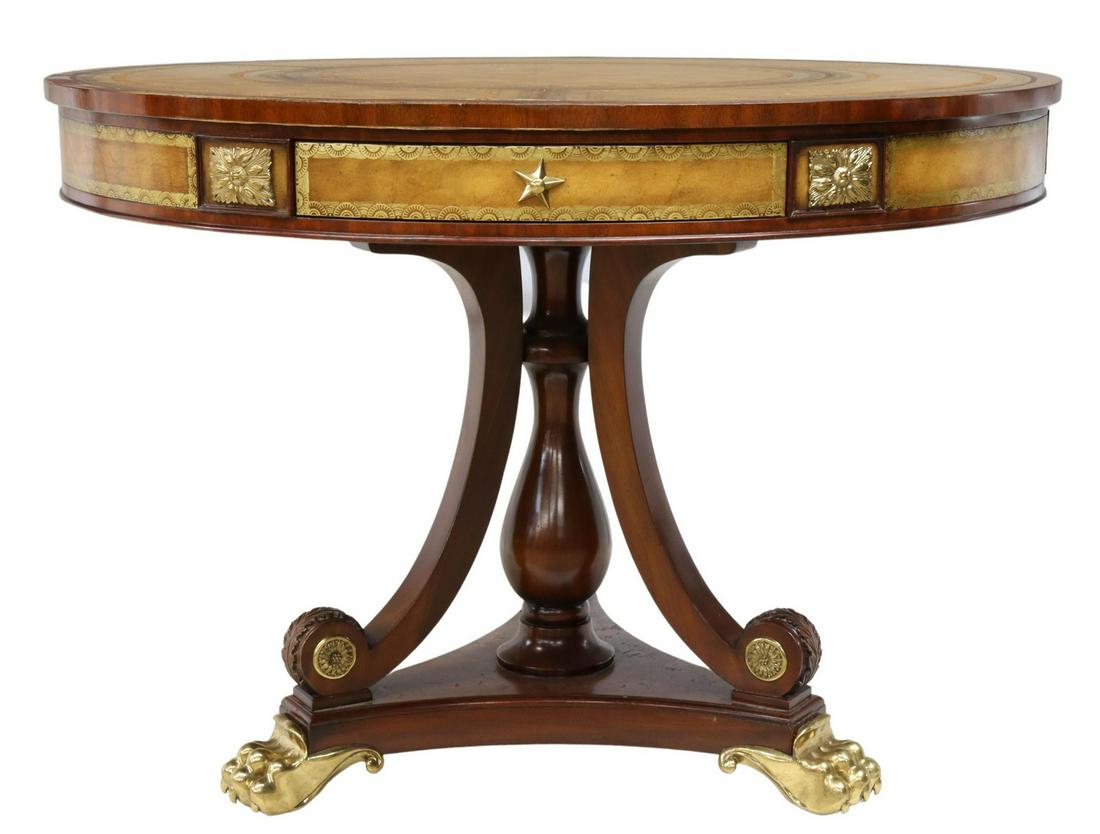 MAITLAND-SIMTH EMPIRE STYLE MAHOGANY CENTER TABLE (1 of 4)