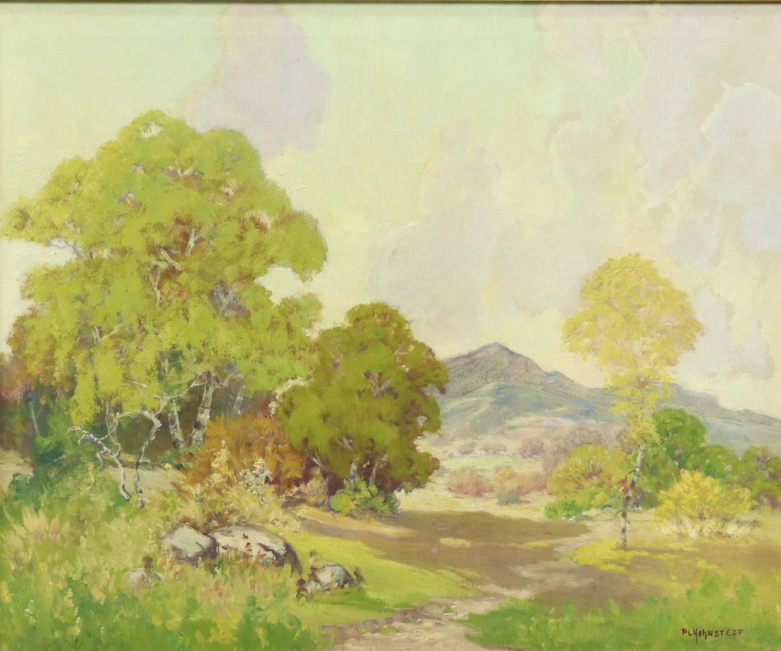 PETER HOHNSTEDT (D.1957) HILL COUNTRY LANDSCAPE (1 of 4)