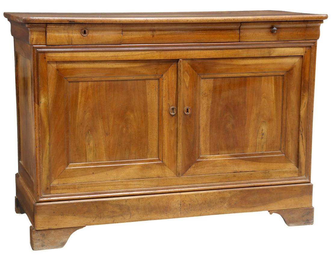 FRENCH LOUIS PHILIPPE PERIOD WALNUT SIDEBOARD (1 of 6)