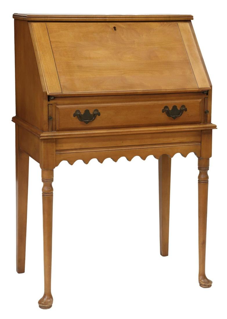 AMERICAN SLANT FRONT WRITING DESK (1 of 4)