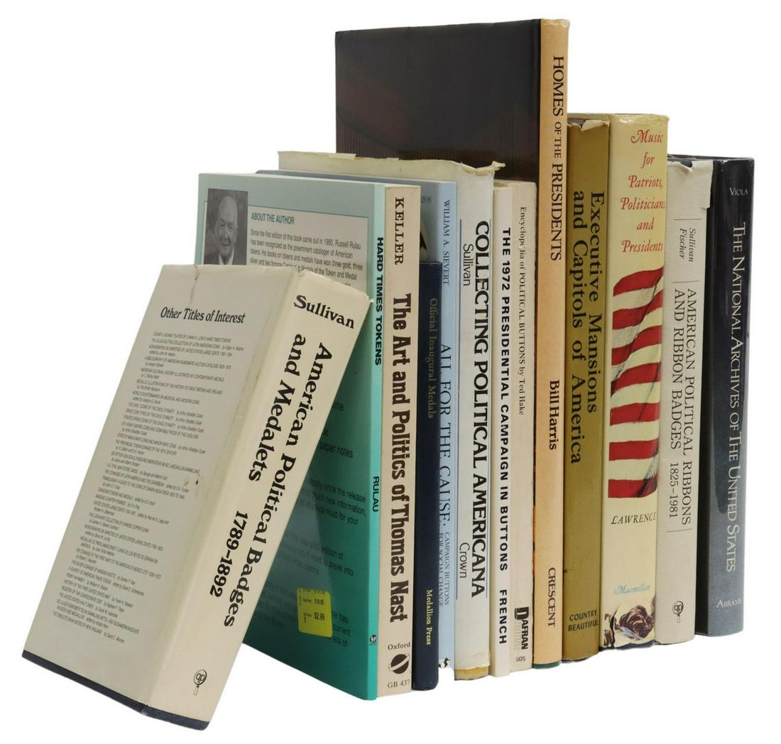 (13) REFERENCE BOOKS: POLITICAL AMERICANA (1 of 5)