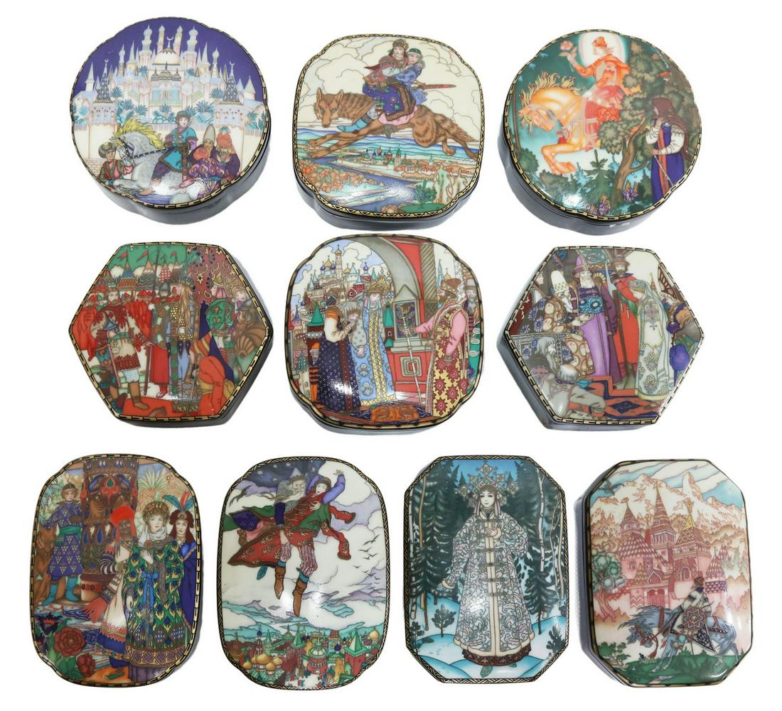 (10) HEINRICH VILLEROY & BOCH FAIRYTALE BOXES (1 of 5)