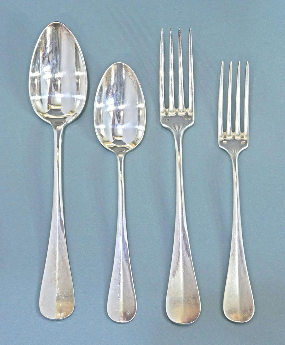 (50) FRENCH SILVER PLATE FLATWARE SERVICE (1 of 9)