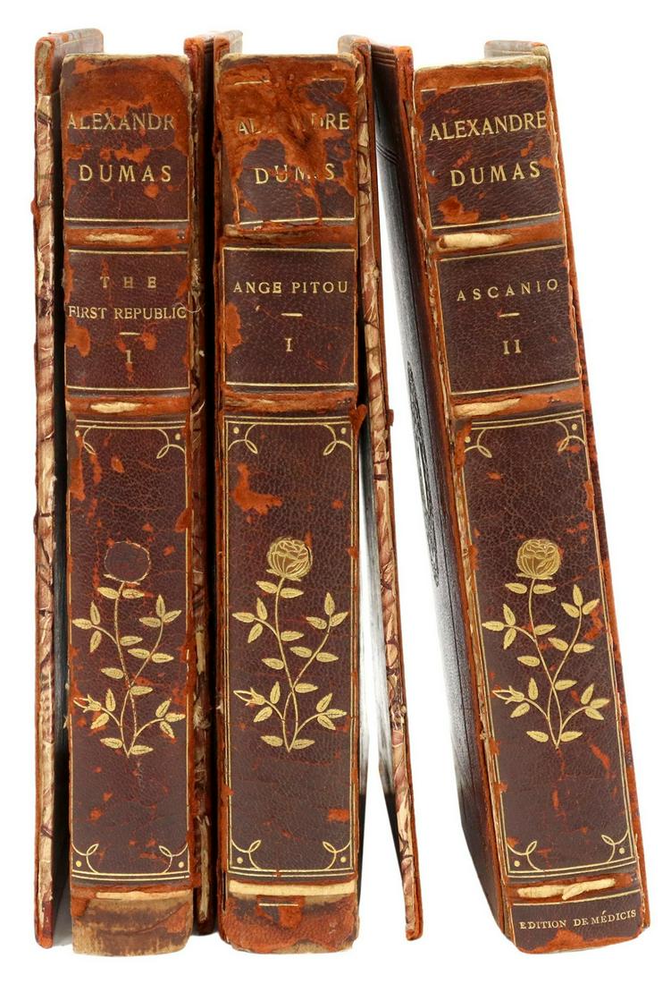 (3) BOOKS: ALEXANDRE DUMAS EDITION DE MEDICIS (1 of 10)