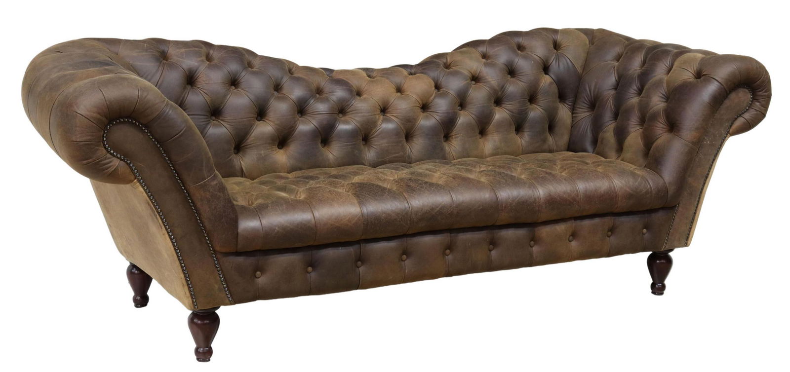 CONTEMPORARY CHESTERFIELD STYLE BUTTON-TUFTED SOFA (1 of 3)