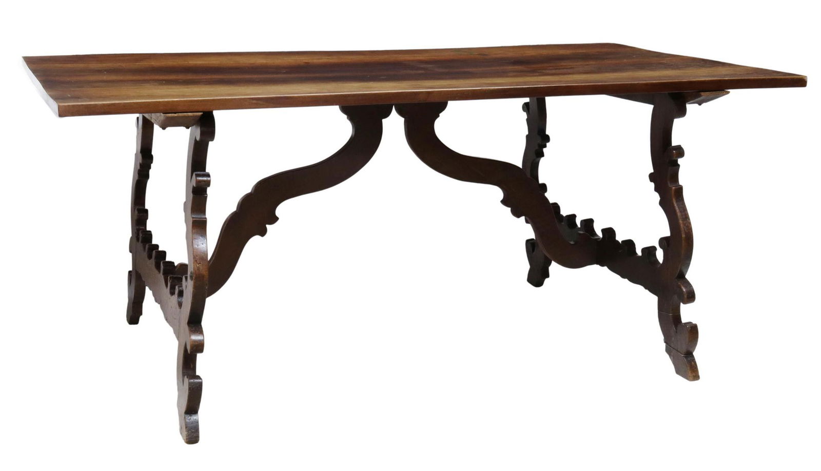 SPANISH BAROQUE STYLE WALNUT TABLE (1 of 3)