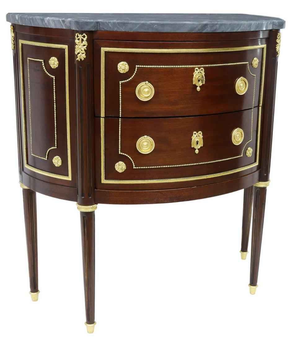 MAISON KRIEGER LOUIS XVI STYLE MAHOGANY COMMODE (1 of 9)
