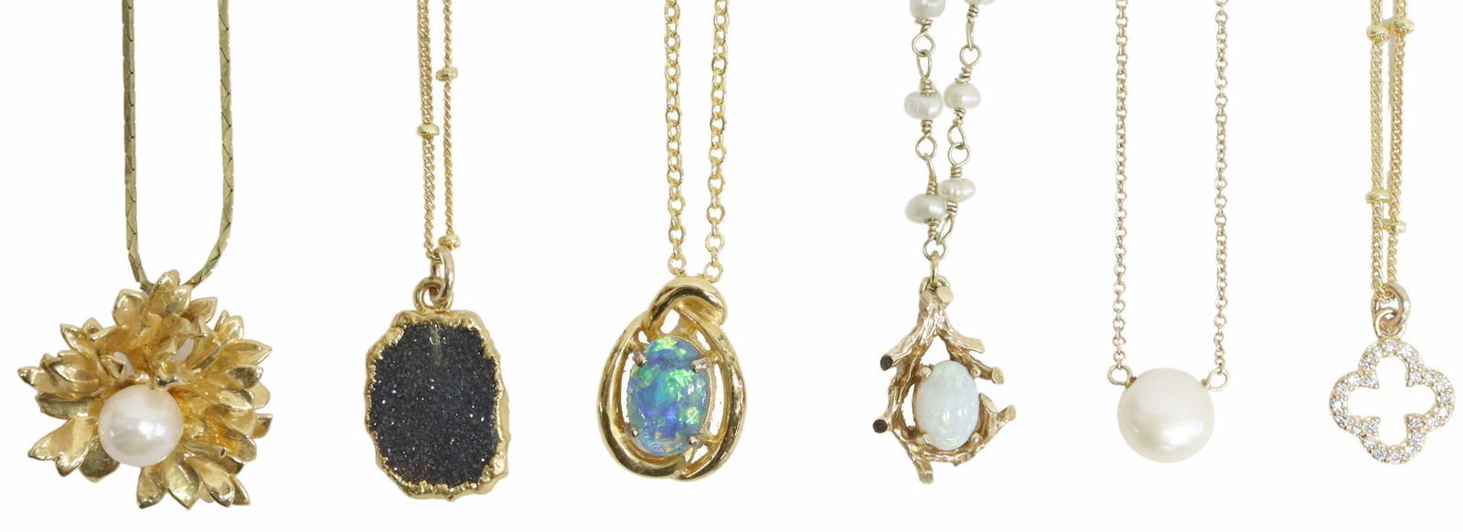 (6) ESTATE LADIES FASHION NECKLACES & PENDANTS (1 of 2)