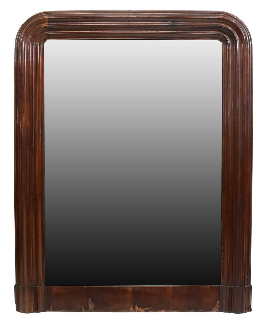 CHARLES X STYLE MAHOGANY MIRROR (1 of 3)