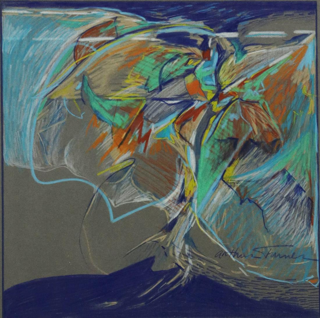 CHARLES ARTHUR TURNER (TX, B.1940) MODERN DRAWING (1 of 4)