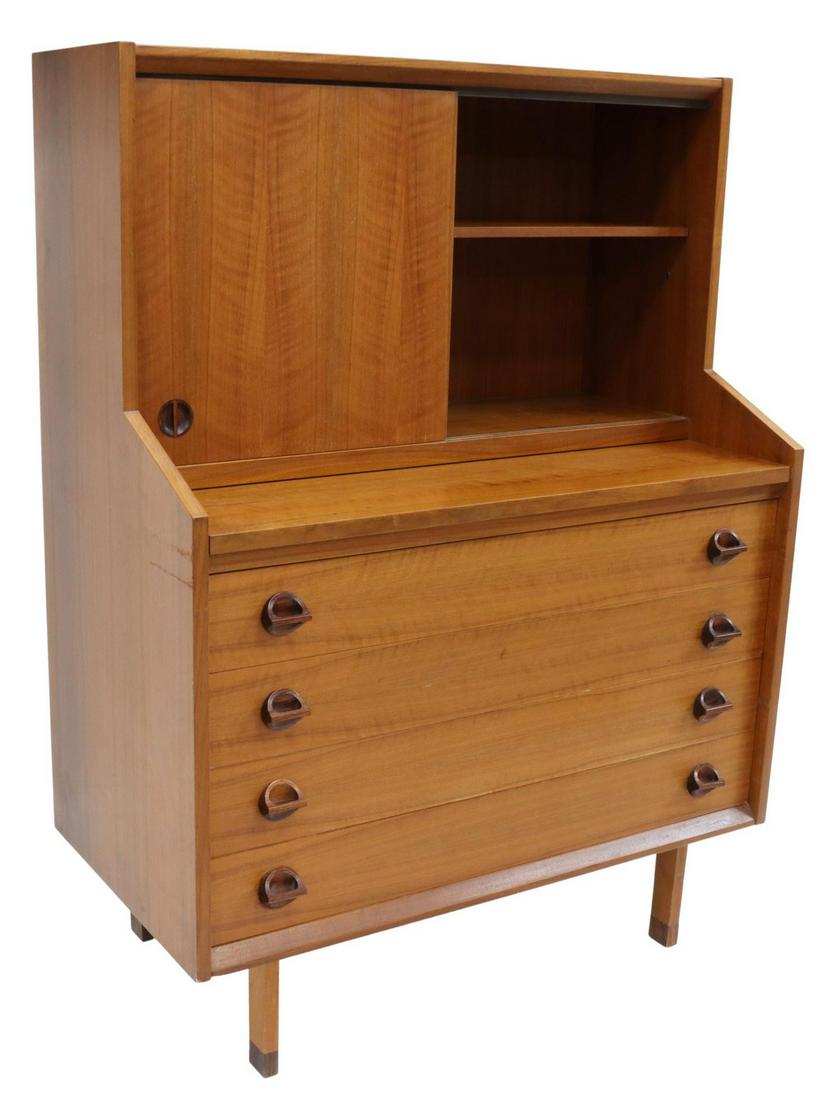 MID-CENTURY MODERN TEAK VANITY DRESSER (1 of 5)