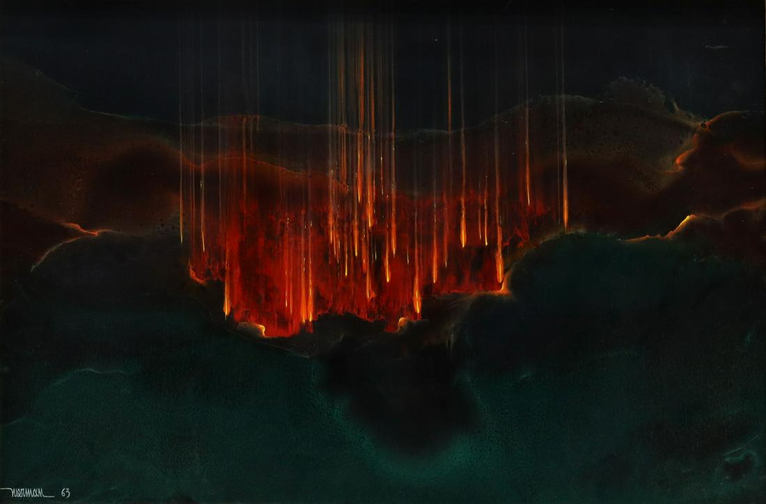 LEONARDO NIERMAN (MX, B.1932) 'THE CRATER' (1 of 4)