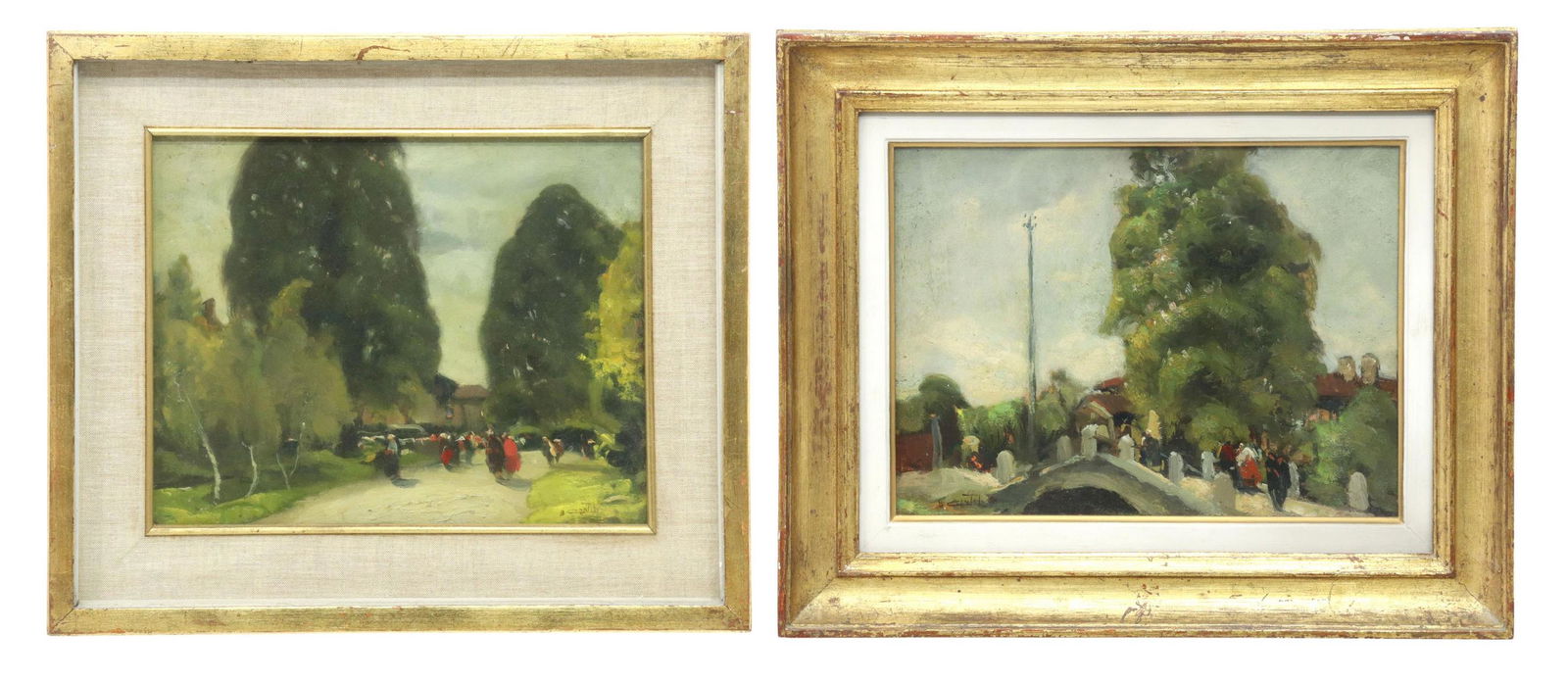 2) BERNARDO GENTILI (1900-1963) PAINTINGS ON PANEL (1 of 6)