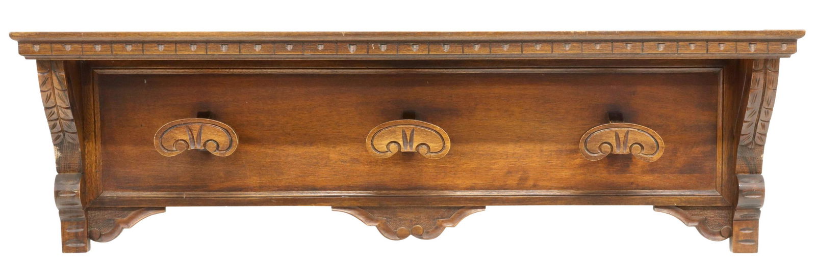 ITALIAN RENAISSANCE REVIVAL CARVED HAT RACK (1 of 2)