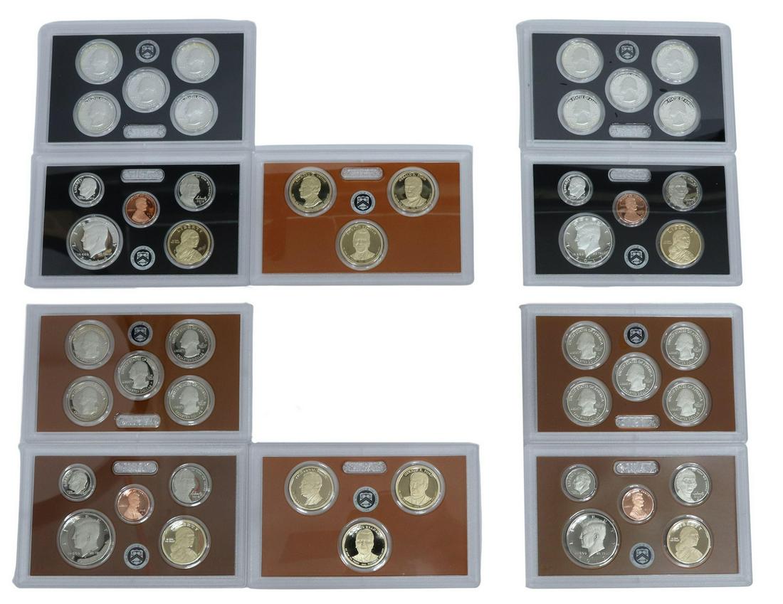 (4) U.S. PROOF COIN SETS, 2016, 2017 (1 of 3)
