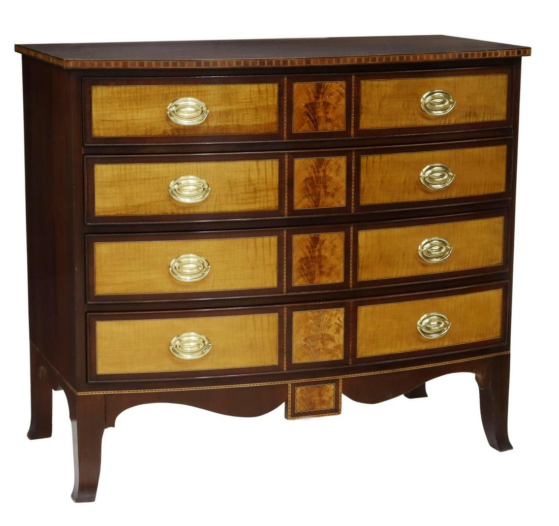 STICKLEY WILLIAMSBURG RESERVE BASSETT HALL CHEST (1 of 6)