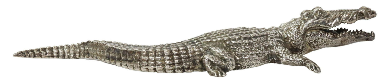 BELFIORE FABERGE STERLING SILVER CROCODILE (1 of 4)