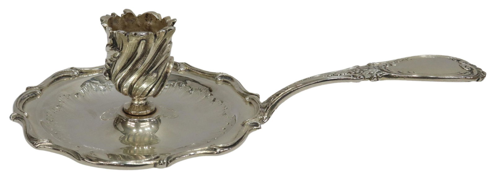 FRENCH GEORGE BOIN STERLING SILVER CHAMBERSTICK (1 of 3)