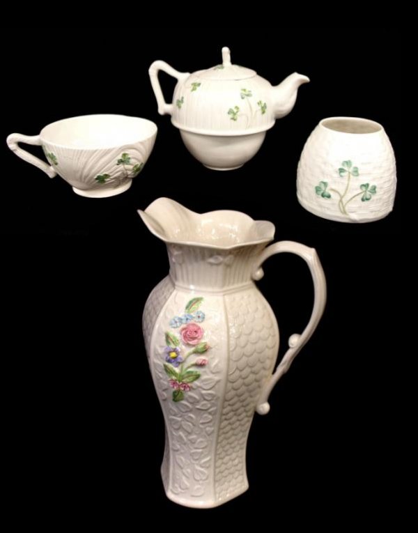 BELLEEK PORCELAIN LIMITED MILLENNIUM, SHAMROCK